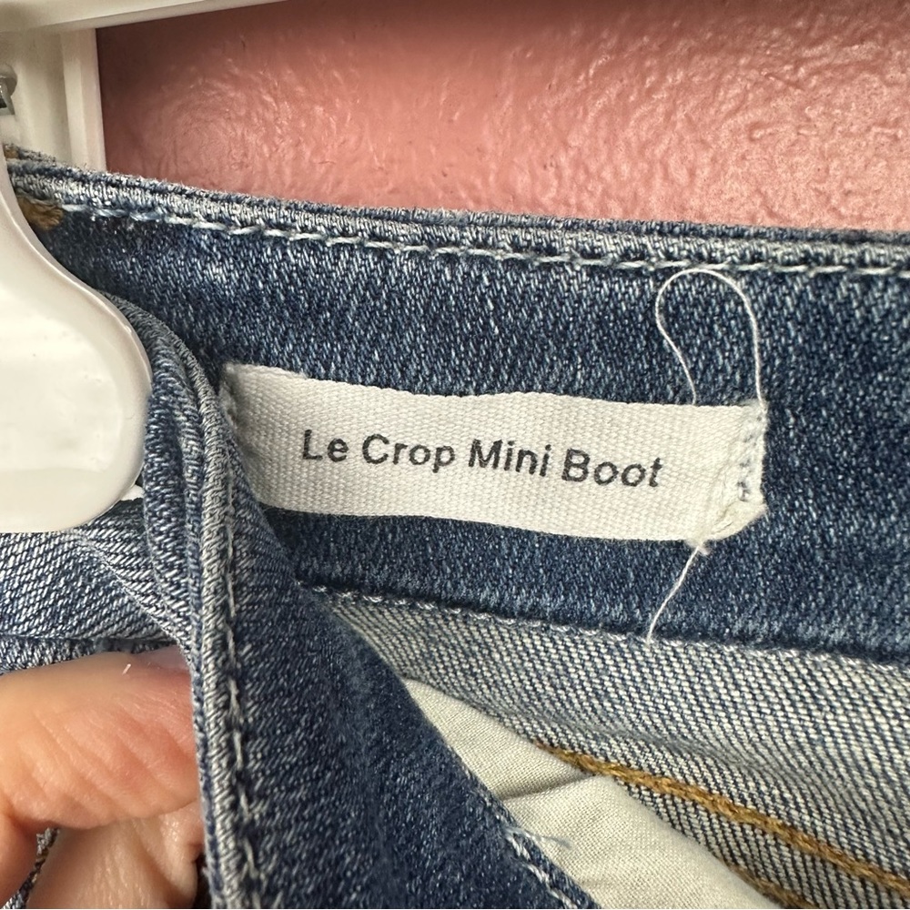 Frame Le Crop Mini Boot In Austin Color Block Siz… - image 5